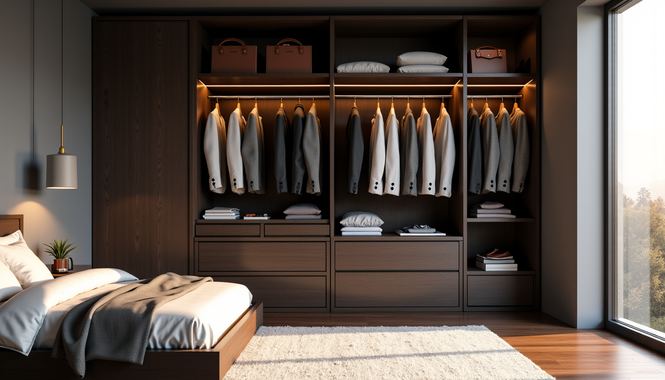 10 idées pour optimiser un dressing masculin avec style et simplicité